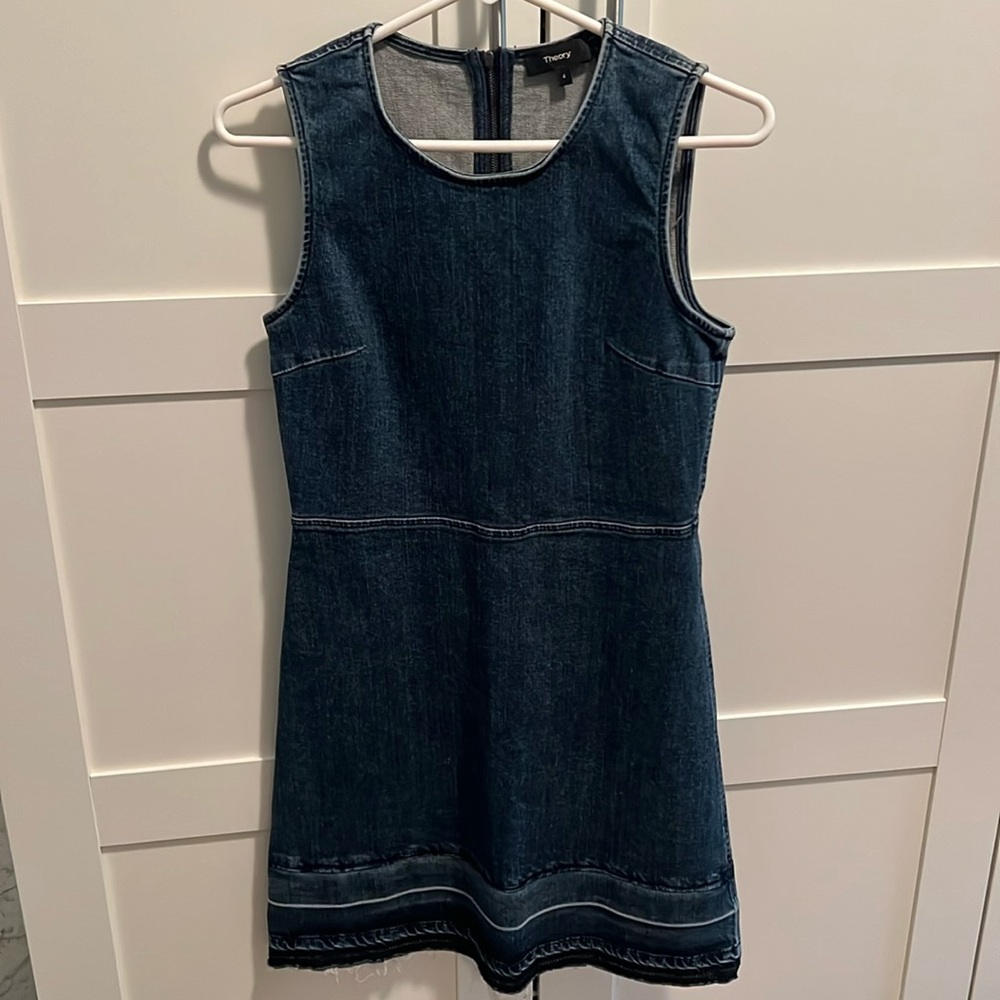 Denim Dress Theory Size 4